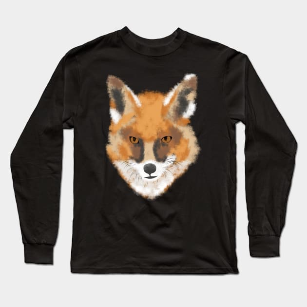 Fox! Long Sleeve T-Shirt by AngoldArts